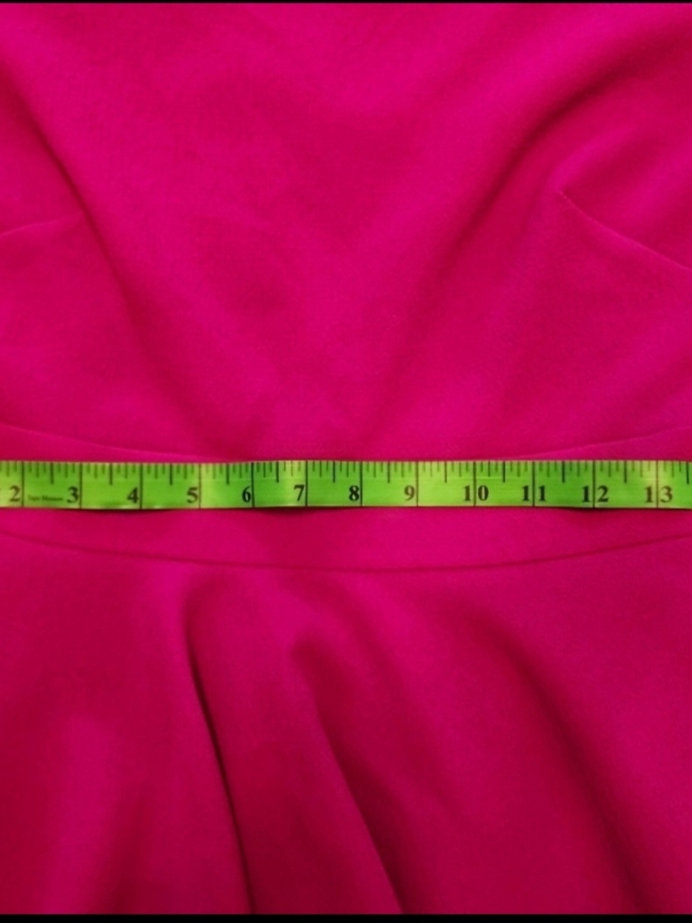 Eliza J Fuchsia Layered Fit-and-Flare Dress - Picture 10 of 12